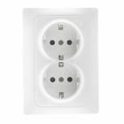 Розетка с заземлением стандарта SCHUKO