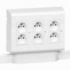 Коробка установочная для плинтусного кабель-канала