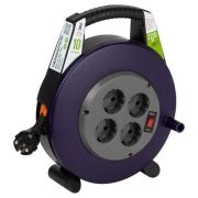 Удлинитель в закрыт. корпусе 4х10м с заземл. 10А с выкл. BPx-4e-3x1-10m ПВС 3x1 Эра Б0052927