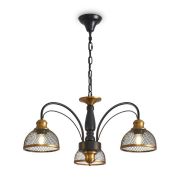 Светильник Caz 3х60Вт E27 IP20 подвесной Freya FR5527PL-03BBZ