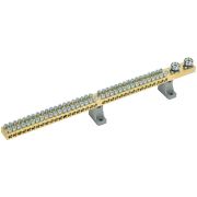 Шина нулевая N на двух угловых изоляторах 200А ШНИ-10х18-72-L2-С IEK YNN30-72-C2-K03