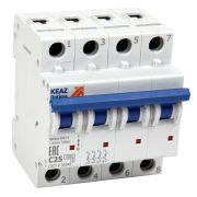 Выключатель автоматический четырехполюсный 32А C 6кА AC OptiDin BM63-4C32-УХЛ3
