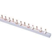 Шина гребенчатая /Шина соединительная 3P 75А 1 м. 18х3 контактов ШС-101