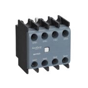 Блок дополнительных контактов MC1G/E 2НО+2НЗ фронтальный монтаж (LAEN22)