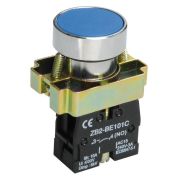 Кнопка управления LAY5-BA61 без подсветки синяя