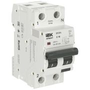 Выключатель автоматический дифференциального тока B10N 1P+NP C16 30мА тип A (36мм)