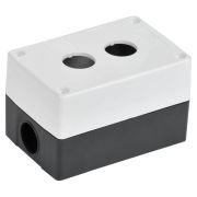 Корпус КП102-Р для кнопок 2 места белый