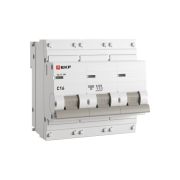 Выключатель автоматический трехполюсный 16А C ВА 47-100 10кА PROxima