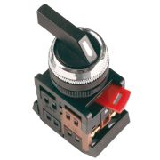 Переключатель ALC-22 с фиксацией 2 позиции I-0 черная длинная ручка