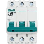 Выключатель автоматический ВА-101 3P 20А D 4.5кА