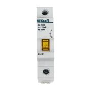 Лампа сигнальная светодиодная ЛС-101 DIN 1п желтая 220В