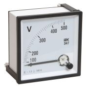 Вольтметр 500 В 72х72 AC непосредственного включения Э47