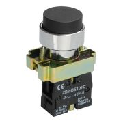 Кнопка управления LAY5-BL21 без подсветки черная