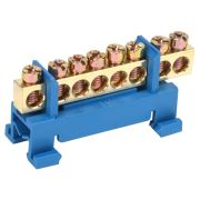 Шина нулевая на DIN-изол. «Стойка» ШНИ 6х9-8-С-С IEK YNN10-69-8P-K07