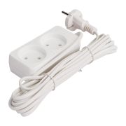 Удлинитель 2х5м без заземл. 6А IP20 1.3кВт ШВВП Союз 481S-0205