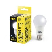 Лампа светодиодная A60 11Вт грушевидная 230В 6500К E27 IEK LLE-A60-11-230-65-E27