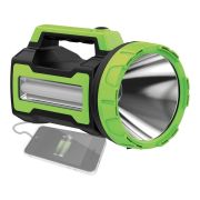 Фонарь аккумуляторный KOSMOS premium LED 10Вт боков. панель 3Вт 3 режима регулир. яркости ЗУ 220/12В USB выход КОСМОС KOSAccu9110WUSB