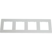 Рамка 4-м Simon24 алюм. 2400640-033