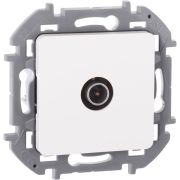 Розетка телевизионная TV Inspiria 2дБ 0-2400мГц с топологией «звезда» механизм бел. IEK 673850