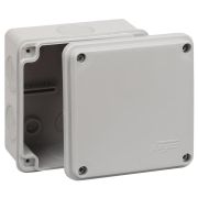 Коробка распределительная ОП 100х100х50мм двухкомпонентн. 7 вводов IP66 сер. Ruvinil 67250