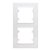 Рамка 2-м Karea вертик. бел. Makel 56001707