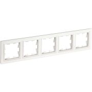 Рамка 5-м BRITE РУ-5-БрБ бел. IEK BR-M52-K01