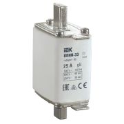 Вставка плавкая ППНИ-33 25А габарит 00 IEK DPP10-025