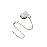 Выключатель для настенного свет. с цепочкой 270мм зол. Rexant 32-0102