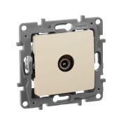 Розетка телевизионная проходная TV СП Etika 14дБ 5-862МГц механизм сл. кость IEK 672363