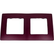 Рамка 2-м Etika сливовый IEK 672562