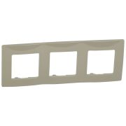 Рамка 3-м Etika светл. галька IEK 672523