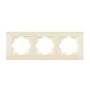 Рамка 3-м Cosmo крем. ABB 612-010300-227