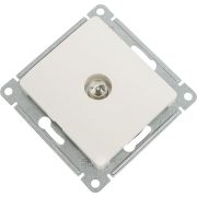 Розетка телевизионная TV Glossa коннектор механизм молочн. SE GSL000993
