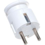 Вилка угловая 61 362 NCA-PL04-16A-E-WH с заземл. бел. Navigator 61362