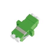 Адаптер волоконно-оптический соед. одномод. LC/APC-LC/APC двойн. пласт. зел. (уп.2шт) NIKOMAX NMF-OA2SM-LCA-LCA-2