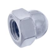 Гайка колпачковая М6 DIN 1587 класс прочн. 4.8 цинк (пакет) (уп.100шт) СТРОЙМЕТИЗ UTORM3150048