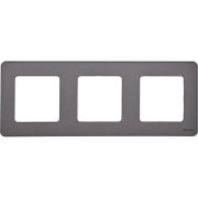 Рамка 3-м Inspiria дым. IEK 673957
