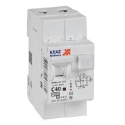Выключатель автоматический дифференциального тока 2п OptiDin D63-23C40-AC-У3 C40 100мА 4.5кА с защитой от сверхтоков КЭАЗ 328109