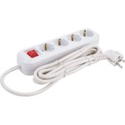 Удлинитель 4х3м с заземл. IP20 S-304А ПВС 3х1.5 с выкл. Universal 1734