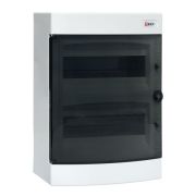 Щит распределительный навесной Unix 2х12мод. IP41 прозр. дверь PROxima EKF ux-2x12-n